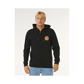 Bluza męska RIP CURL Wettie Passage Icon Zip Thru czarna