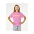 Koszulka dziewczęca RIP CURL Surf Puff Relaxed Tee- Girl różowa