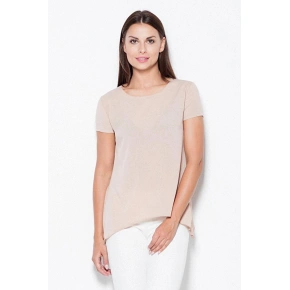 Bluzka model 111791 beżowa - Venaton