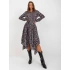 Sukienka damska CHA SK 0445 3.67P czarny - Rue Paris