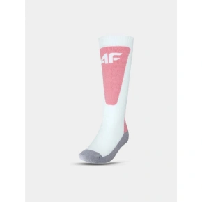 Skarpety narciarskie dziewczęce 4F 4FJWAW24UFSOF143-10S Skarpety narciarskie dziewczęce 4F 4FJWAW24UFSOF143-10S