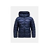 Kurtka puchowa juniorska Peak Performance Jr Helium Down Hood Jacket kolor granatowy