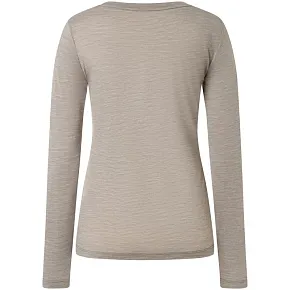 Longsleeve SUPER.NATURAL W HILLY LS khaki Longsleeve SUPER.NATURAL W HILLY LS khaki