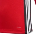 Dziecięca bluza z kapturem REGISTA 18 TRAINING czerwona CZ8656 - Adidas