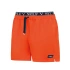 Męskie spodenki kąpielowe SM25-26 Summer Shorts Neon Orange - Self