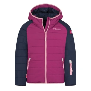Kurtka ocieplana dziecięca Trollkids Kids Hafjell Snow Jacket PRO z kapturem woodoodporna różowa (514-182) Kurtka ocieplana dziecięca Trollkids Kids Hafjell Snow Jacket PRO z kapturem woodoodporna różowa (514-182)