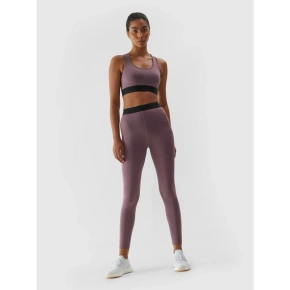 Legginsy treningowe z materiałów z recyklingu damskie 4F dámské Legginsy treningowe z materiałów z recyklingu damskie 4F dámské