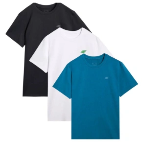 Koszulki 4F M 4FWSS25TTSHM3965-93S pánské Koszulki 4F M 4FWSS25TTSHM3965-93S pánské