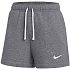 Spodenki damskie Nike Park 26 Fleece szare IB1243 071 dámské