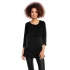 Tunika damska 1474 czarny - PeeKaBoo