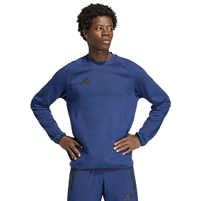 Bluza męska adidas Tiro 26 Travel Crew granatowa KD1145 pánské