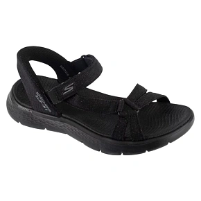Skechers Slip-Ins: Go Walk Flex Sandal - Illuminate 141481-BBK Czarne 36 Skechers Slip-Ins: Go Walk Flex Sandal - Illuminate 141481-BBK Czarne 36