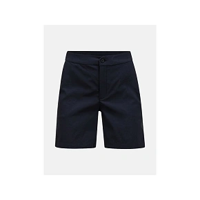 Szorty damskie PEAK PERFORMANCE W Player Shorts kolor czarny Szorty damskie PEAK PERFORMANCE W Player Shorts kolor czarny