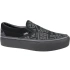 Damskie 66 Classic Slip-On Platform W VN0A3JEZWW0 Czarny - Vans