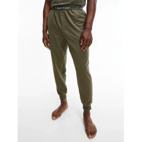Męskie spodnie dresowe NM2175E - RBN - Khaki - Calvin Klein