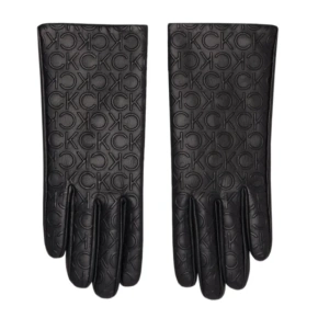 Rękawiczki Calvin Klein Re-lock Debossed Leather Gloves W K60K609975 dámské Rękawiczki Calvin Klein Re-lock Debossed Leather Gloves W K60K609975 dámské