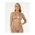 Stanik kąpielowy RIP CURL Las Flores Sliding Tri turkusowy