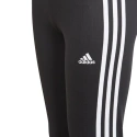 Legginsy dziewczęce D2M 3 Stripes Tight Jr GN1453 - Adidas