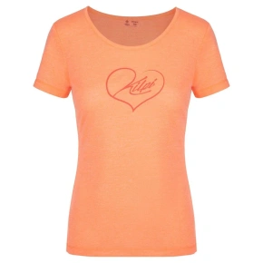 Damski t-shirt funkcyjny Garove-w kolorze koralowym - Kilpi