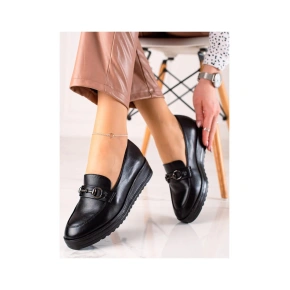 Botki damskie na obcasie bez pięty 22-12047B - POTOCKI