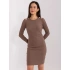 Dámské šaty RV SK 9219.13P Hnědá - FPrice