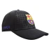 Czapka z daszkiem FC Barcelona bejsbolówka Cap Cross Black FCB 5001GEXNN