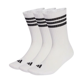 Skarpety adidas 3-Stripes Cushioned Sportswear Crew 3 pair biało-czarne JZ0532 Skarpety adidas 3-Stripes Cushioned Sportswear Crew 3 pair biało-czarne JZ0532