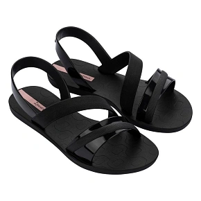 Ipanema buty sandały damskie Vibrant modne wygodne czarne dámské