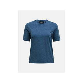 Koszulka PEAK PERFORMANCE Original Small Logo Tee Women niebieski Koszulka PEAK PERFORMANCE Original Small Logo Tee Women niebieski