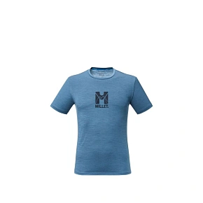 Koszulka męska MILLET Ubic Wool Ts Ss M niebieska pánské Koszulka męska MILLET Ubic Wool Ts Ss M niebieska pánské