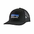 Czapka z daszkiem Patagonia Logo Trucker Hat M 38289-BLK