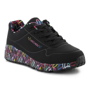 Buty dziecięce Lovely Luv Jr 314976L-BKMT - Skechers