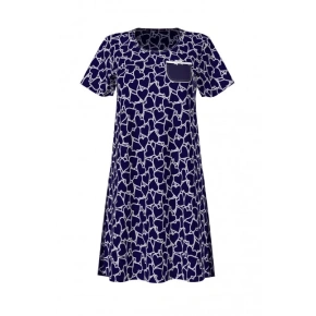 Damska koszula nocna 10900-253 niebieska - Vamp Damska koszula nocna 10900-253 niebieska - Vamp