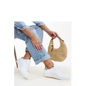 Dámská sportovní obuv AEF3302 / 207288 Ecru - Solea