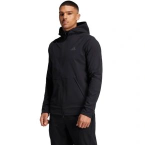 Bluza męska adidas Designed for Training COLD.RDY Full-Zip Hoodie czarna IN5607 pánské