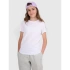 T-shirt regular gładki dziewczęcy 4F 4FJRMM00TTSHF3231-10S