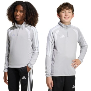 Dziecięcy top treningowy adidas Tiro 26 League szary KC3695
