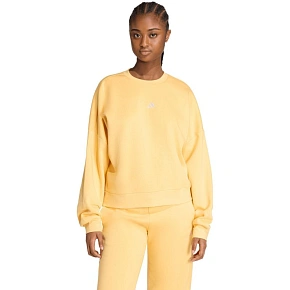 Bluza damska adidas Essentials Small Logo Feelcozy żółta KC5278