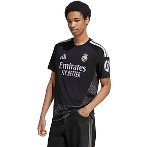 Koszulka męska adidas Real Madrid 26/27 Home Goalkeeper Jersey czarna KC3988 pánské