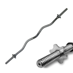 Gryf 1200 mm lekko łamany z gwintem