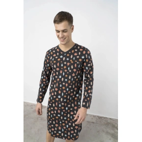 Wygodna męska koszula nocna 17617 - Vamp
