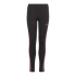 Legginsy damskie 3-stripes Jr IC3627 Czarny z różowym - Adidas