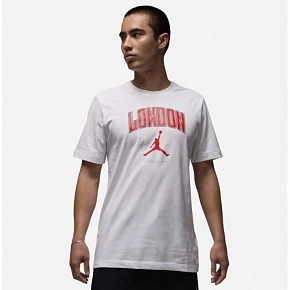 Koszulka męska Air Jordan London City Jumpman T-shirt Biała - HQ0398-100 Koszulka męska Air Jordan London City Jumpman T-shirt Biała - HQ0398-100