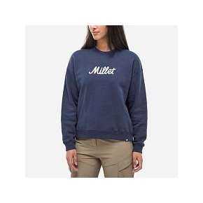 Bluza damska MILLET Chamonix Sweat Crneck W niebieska Bluza damska MILLET Chamonix Sweat Crneck W niebieska
