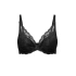 Biustonosz push-up damski BS 1200 Vika czarny - Gaia