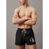 Męskie kąpielówki KM0KM01015 BEH czarny - Calvin Klein