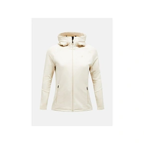Bluza PEAK PERFORMANCE W Rider Essentials Zip Hood piaskowy