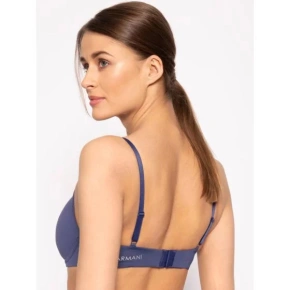 Biustonosz na fiszbinach 164001 0P284 15434 granatowy - Emporio Armani