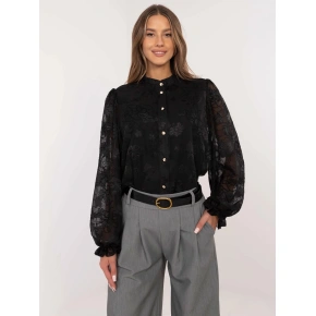 Koszula damska LK KS 509801.87P Czarny - Lakerta