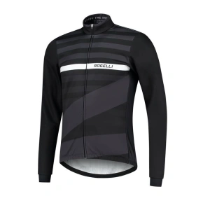 Rogelli kurtka zimowa STRIPE czarna M